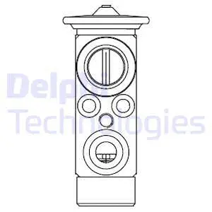 Expansion Valve, air conditioning (CB1021V)