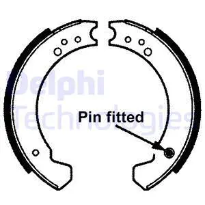 Brake Shoe Set (LS1695)