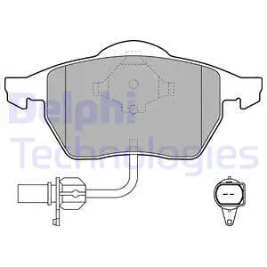 Brake Pad Set, disc brake (LP1706)