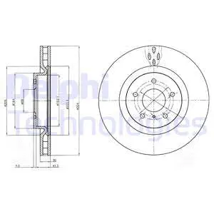 Brake Disc (BG4162C)