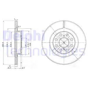 Brake Disc (BG3825)