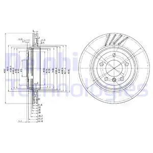 Brake Disc (BG3831)
