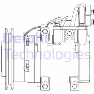 Compressor, air conditioning (CS20524)