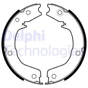 Brake Shoe Set, parking brake (LS2007)