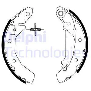 Brake Shoe Set (LS1822)