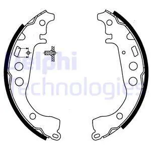 Brake Shoe Set (LS1854)