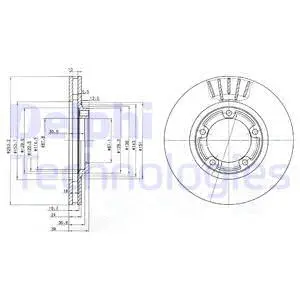 Brake Disc (BG3590)