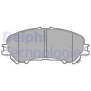 Brake Pad Set, disc brake (LP3144)