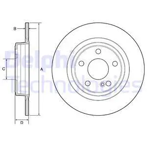 Brake Disc (BG4558C)