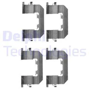 Accessory Kit, disc brake pad (LX0653)