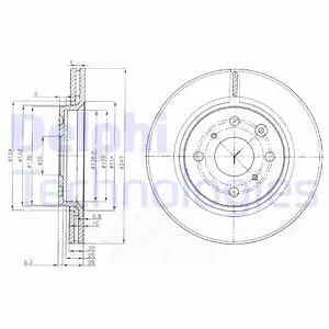 Brake Disc (BG3976C)