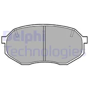 Brake Pad Set, disc brake (LP630)