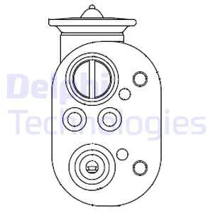 Expansion Valve, air conditioning (CB1001V)