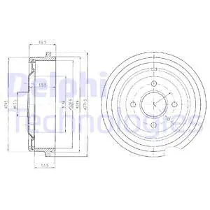 Brake Drum (BF52)
