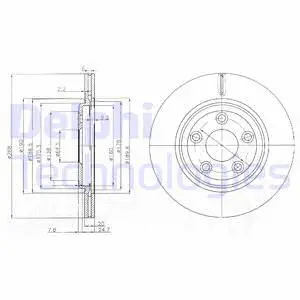 Brake Disc (BG3512)