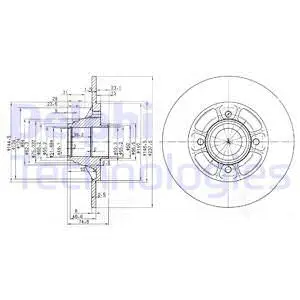 Brake Disc (BG2638)