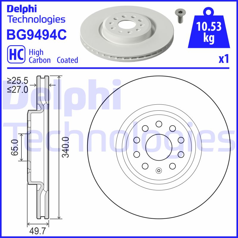 Brake Disc (BG9494C)