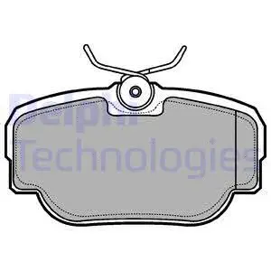 Brake Pad Set, disc brake (LP914)