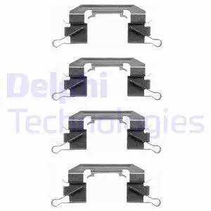 Accessory Kit, disc brake pad (LX0442)