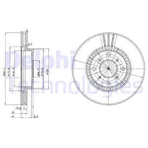 Brake Disc (BG2815)