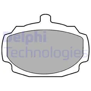 Brake Pad Set, disc brake (LP7)