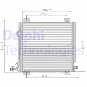 Condenser, air conditioning (TSP0225088)