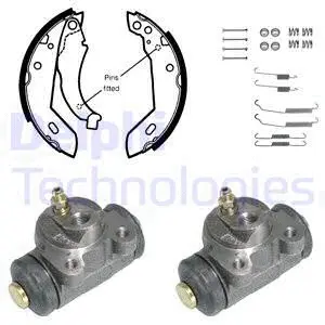 Brake Shoe Set (KP833)