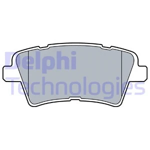 Brake Pad Set, disc brake (LP3537)