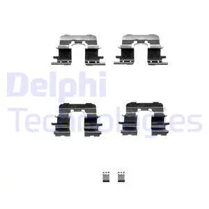 Accessory Kit, disc brake pad (LX0350)