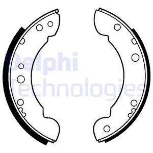 Brake Shoe Set (LS1201)