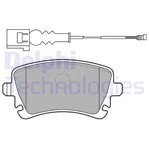 Brake Pad Set, disc brake (LP1911)
