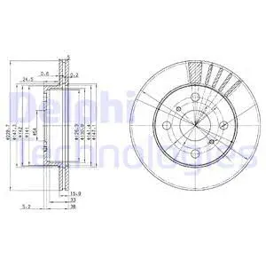 Brake Disc (BG3173)