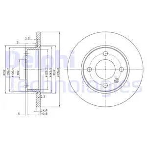 Brake Disc (BG2910)
