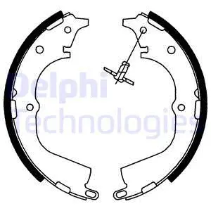 Brake Shoe Set (LS1744)