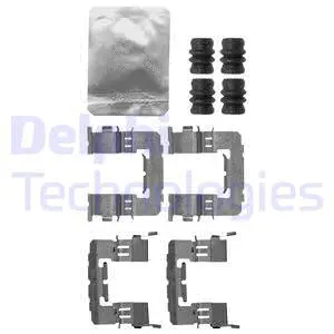 Accessory Kit, disc brake pad (LX0645)