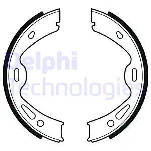 Brake Shoe Set, parking brake (LS2091)