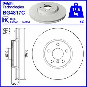 Brake Disc (BG4817C)