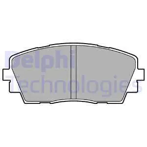 Brake Pad Set, disc brake (LP2296)