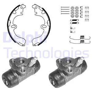 Brake Shoe Set (1072)