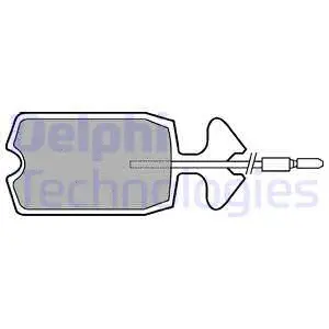 Brake Pad Set, disc brake (LP176)