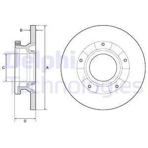Brake Disc (BG4784C)