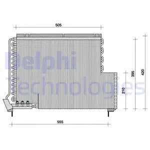 Condenser, air conditioning (TSP0225079)