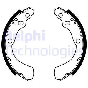 Brake Shoe Set (LS1938)