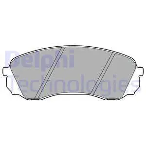 Brake Pad Set, disc brake (LP2094)