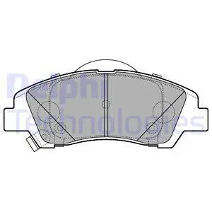 Brake Pad Set, disc brake (LP3265)