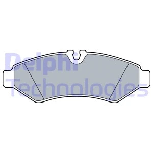 Brake Pad Set, disc brake (LP3549)