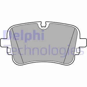 Brake Pad Set, disc brake (LP3671)
