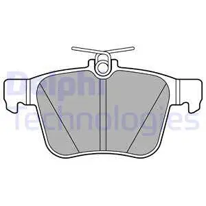 Brake Pad Set, disc brake (LP2697)
