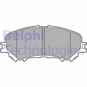 Brake Pad Set, disc brake (LP3693)