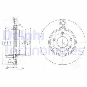 Brake Disc (BG3909)